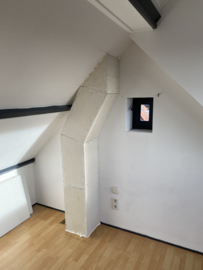 4 meter dubbelwandig kanaal binnendoor geïnstalleerd