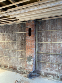 Kanaal renovatie 7 meter met muur aansluiting