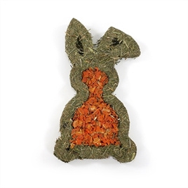 Rosewood naturals carrot 'n forage bunny 19cm