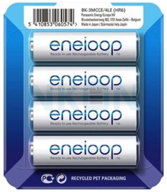 Eneloop Ni-MH batterijen 1900 mAh  4 stuks
