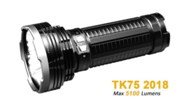 UITVERKOCHT - Fenix TK75 2018 zaklamp - 5100 lumen