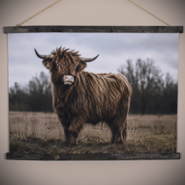 Wanddoek hooglander