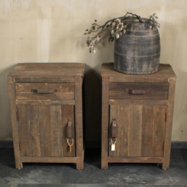Nachtkastje driftwood (rechts)