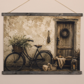 Wanddoek fiets