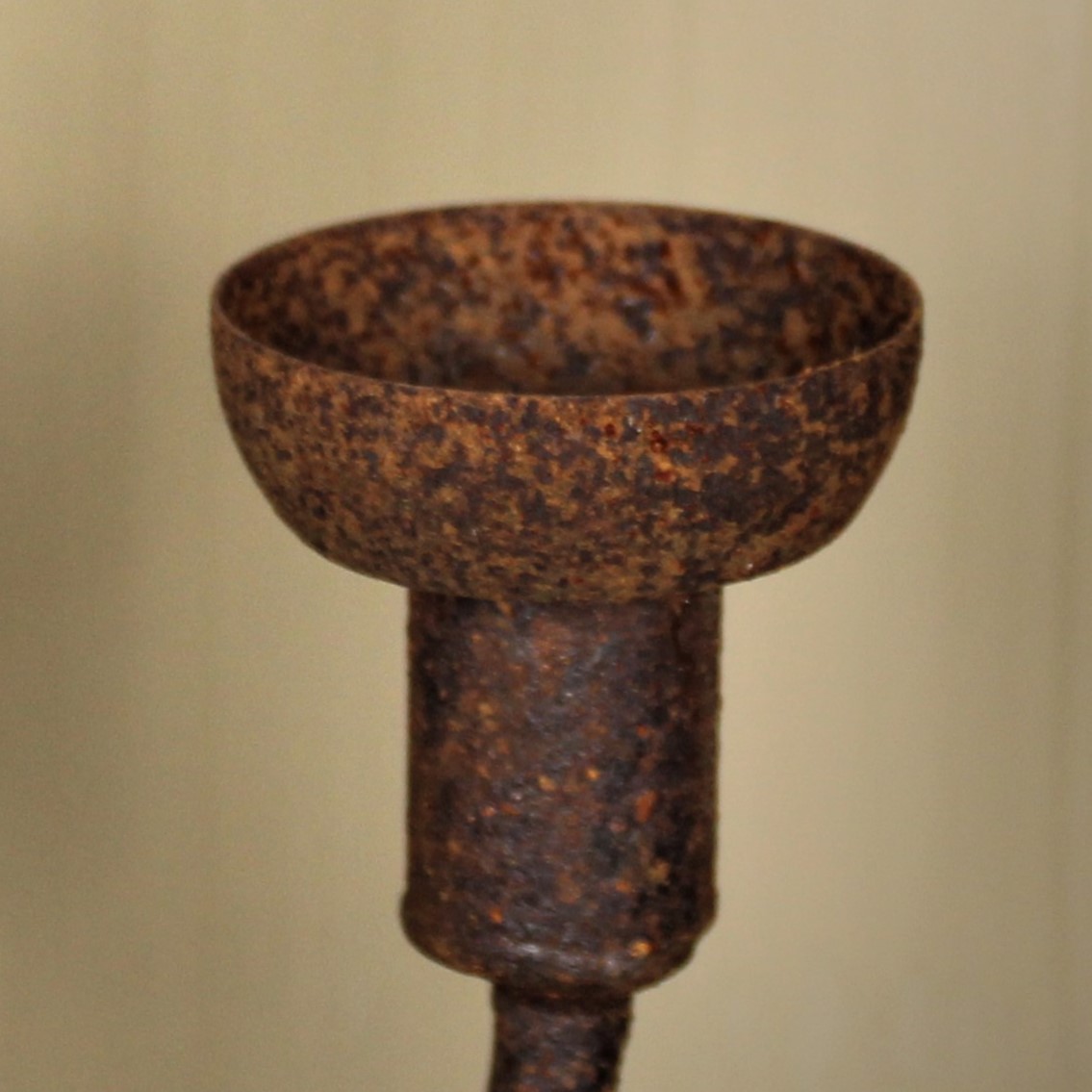 Cup voor S kandelaar, roest