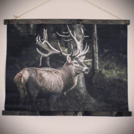 Wanddoek hert