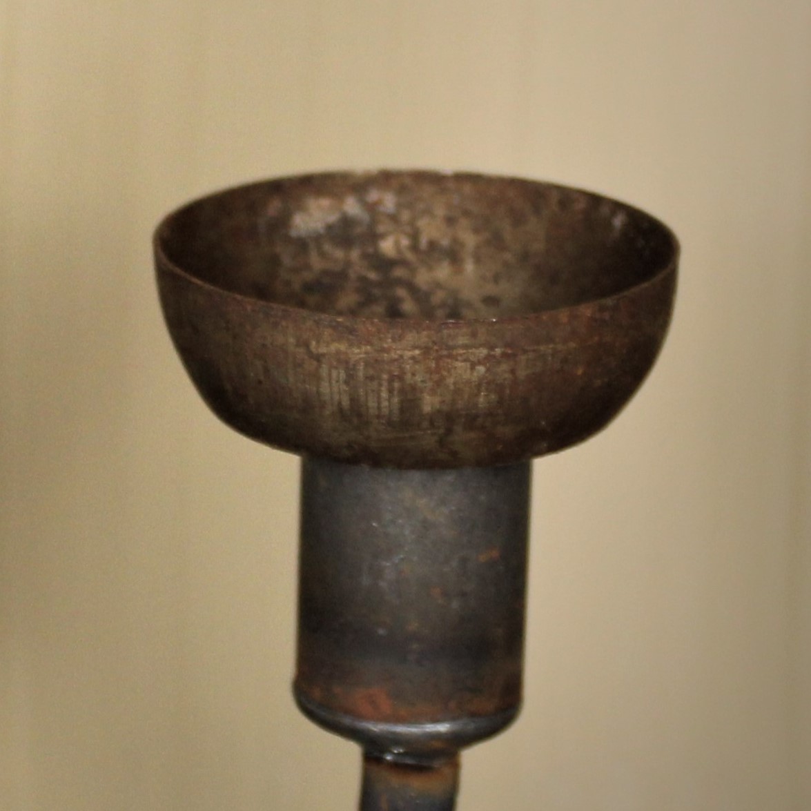 Cup voor S kandelaar, staal