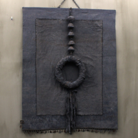 Wanddoek met krans