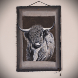 Wanddoek hooglander