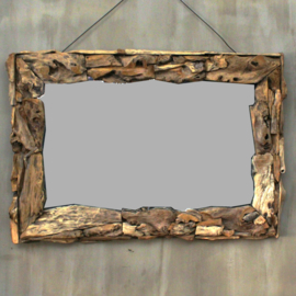 Spiegel drijfhout, 100 x 70 cm