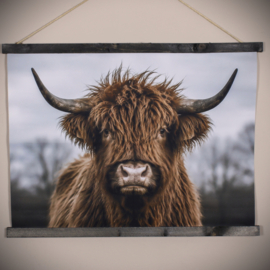 Wanddoek hooglander