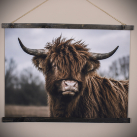 Wanddoek hooglander