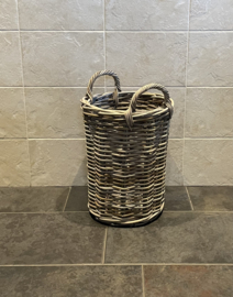 Small open round laundry basket (34x41cm)