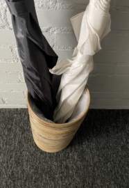 Kleiner runder Regenschirmkorb „Stripe“ (20 × 41 cm)