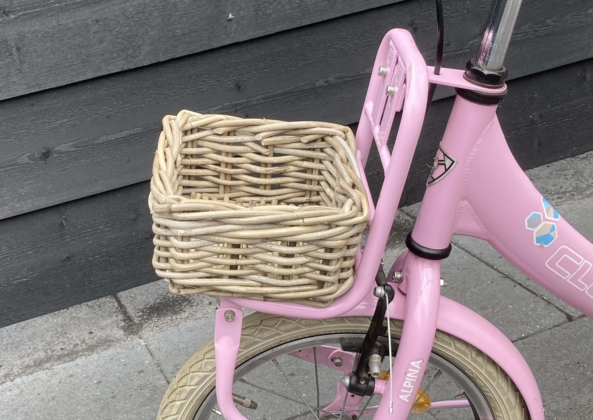 Mini-Fahrradkorb (18 x 18 x 11 cm)