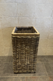 Hoge open strakke wasmand (35x45x65cm)