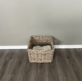 Large square storage basket (40x40x30cm)