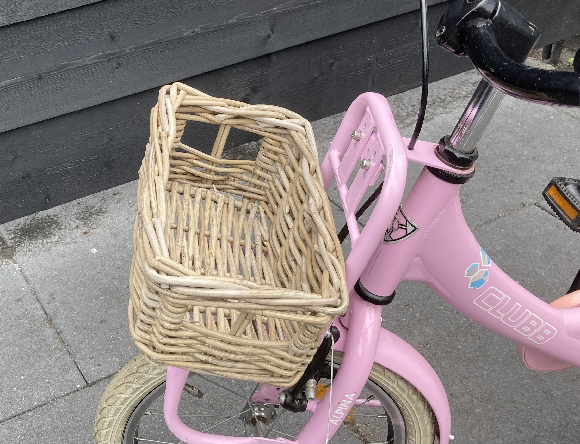 Kleiner rechteckiger Fahrradkorb (29 x 18 x 12 cm)