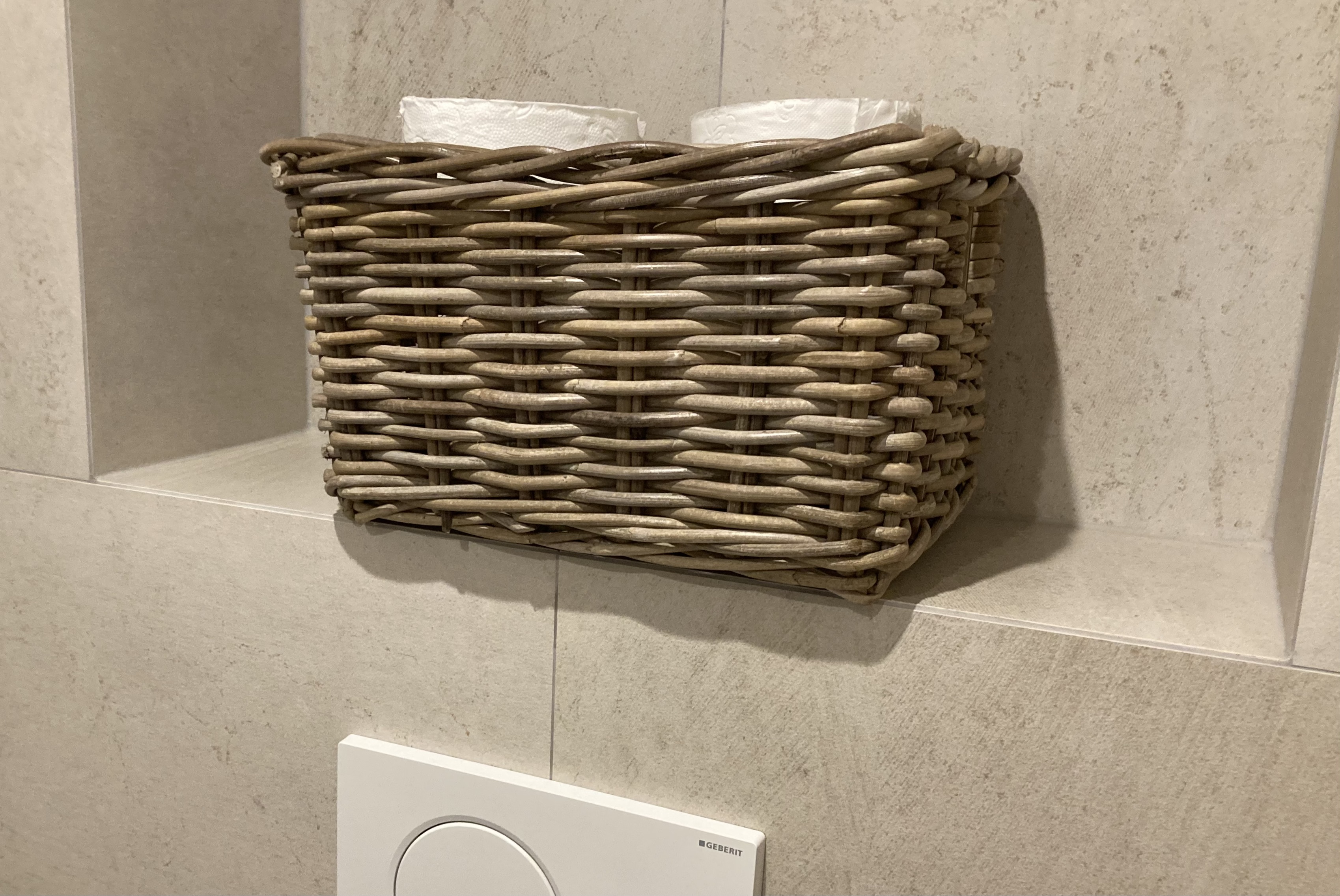 Toilettenpapierkorb (34 x 24 x 20 cm)