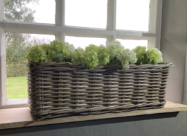 Window sill basket (60x23x20cm)