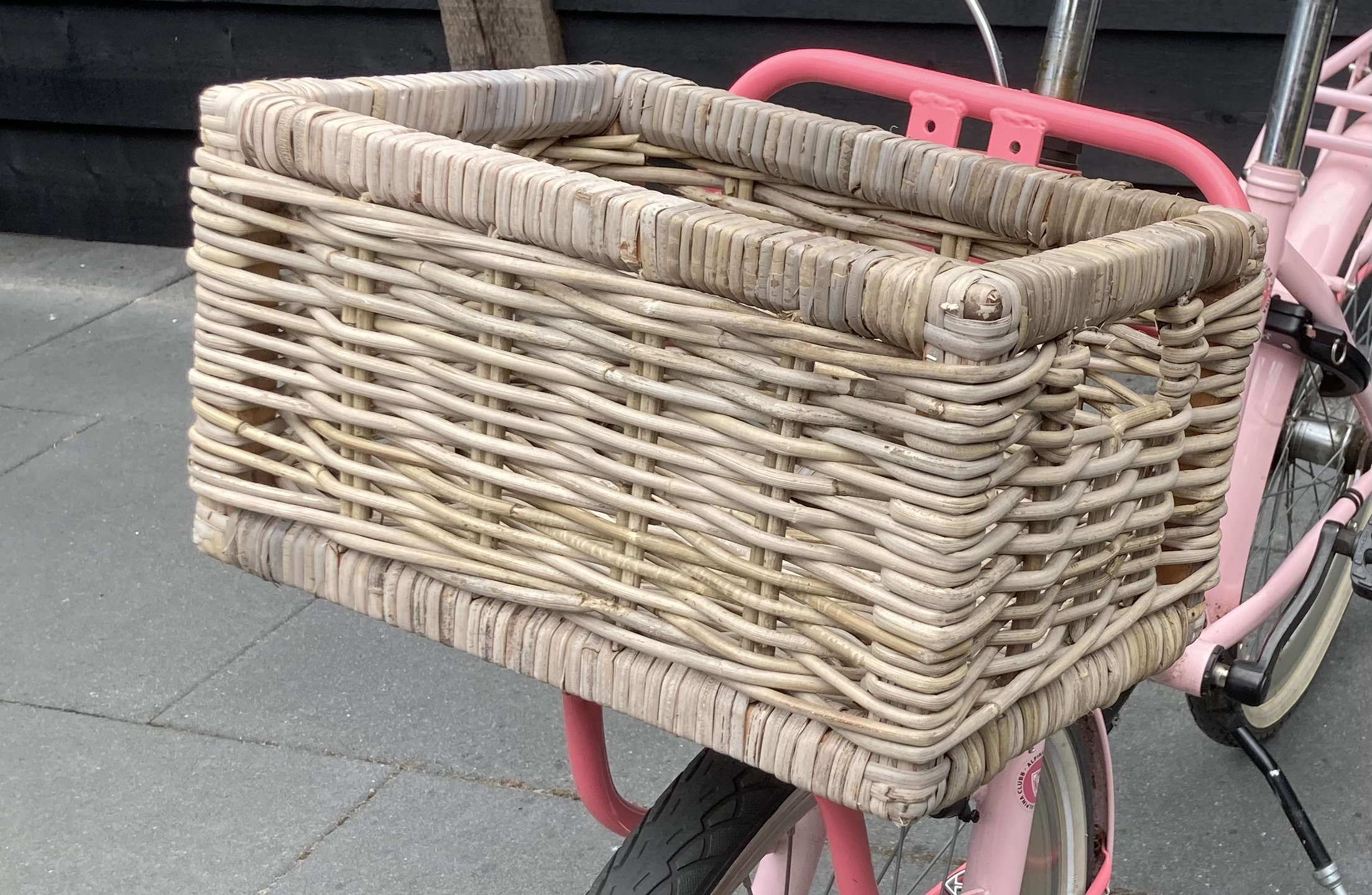 Fietsmandje rechthoekig (35x25x19cm)