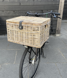 Fietsmand met deksel groot (50x40x30cm)