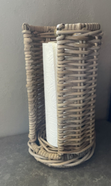 Keukenrolhouder van Rotan (16x30cm)