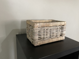 Kleine smalle strakke opbergmand (28x18x15cm)