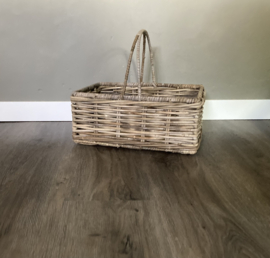 Small reading basket with handle (35x25x15)