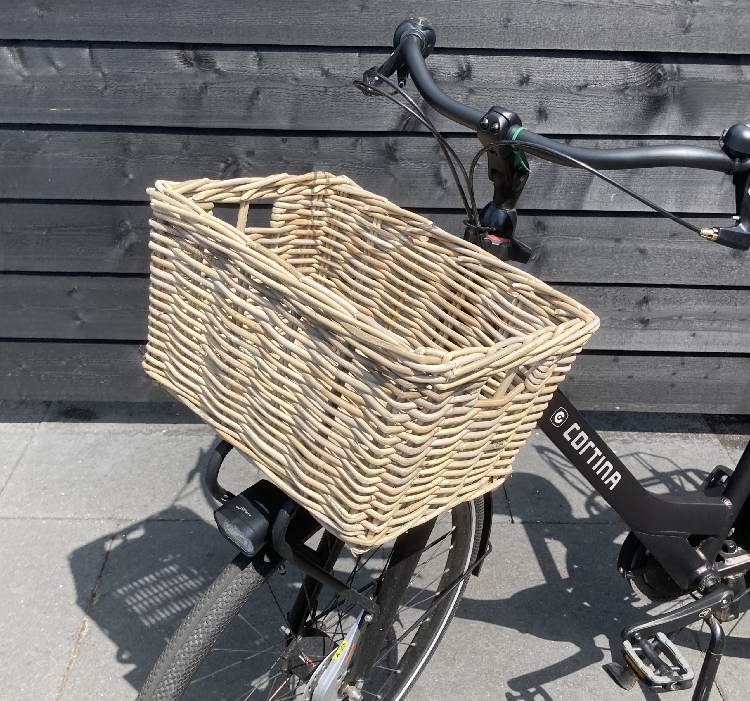 Rechteckiger Fahrradkorb (43 x 33 x 25 cm)