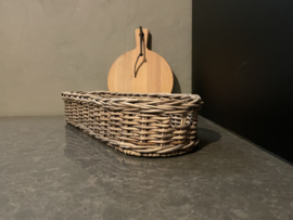Brotkorb aus Schilf (45 x 12 x 9 cm)