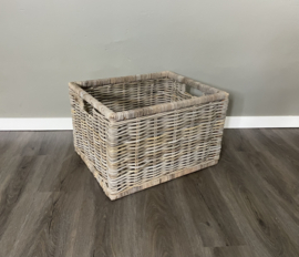 Grote open strakke opbergmand (56x47x35cm)