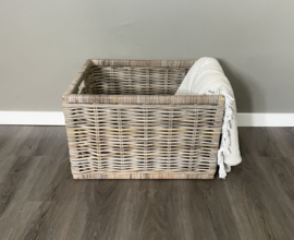 Grote open strakke opbergmand (56x47x35cm)