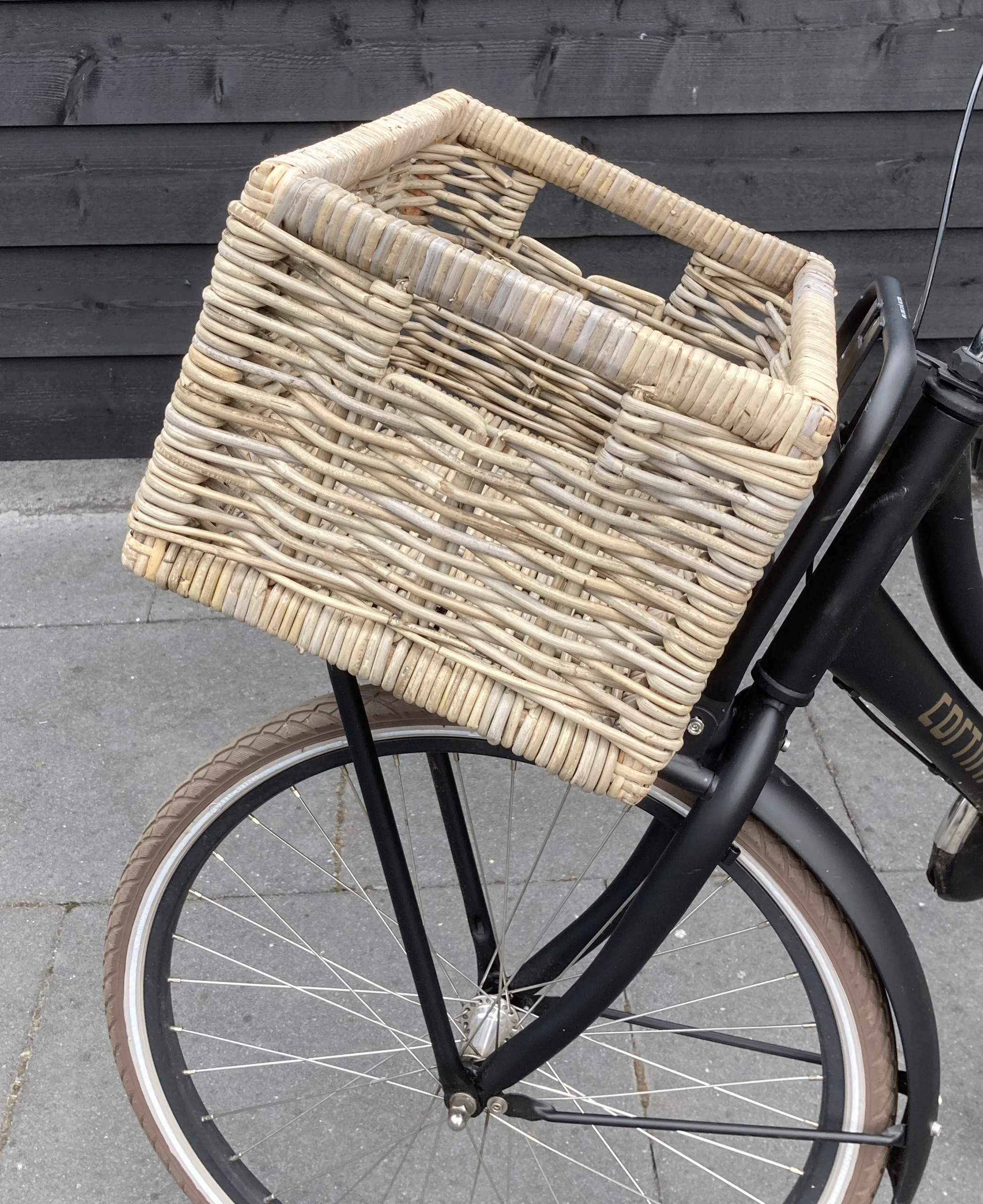 Fahrradkorb, schmal (42 x 32 x 24 cm)
