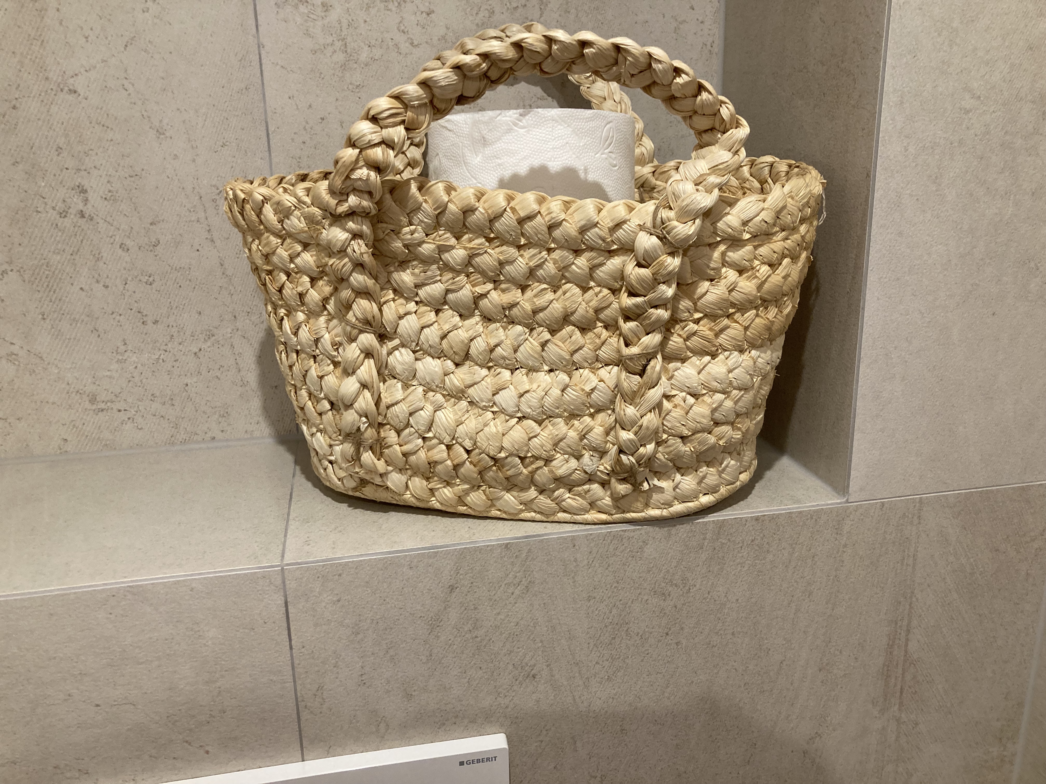 Tasche für Toilettenpapierrollen (32 x 19 x 19 cm)