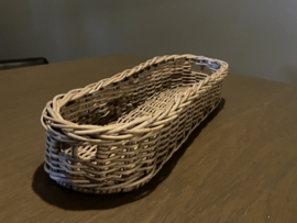 Brotkorb aus Schilf (45 x 12 x 9 cm)