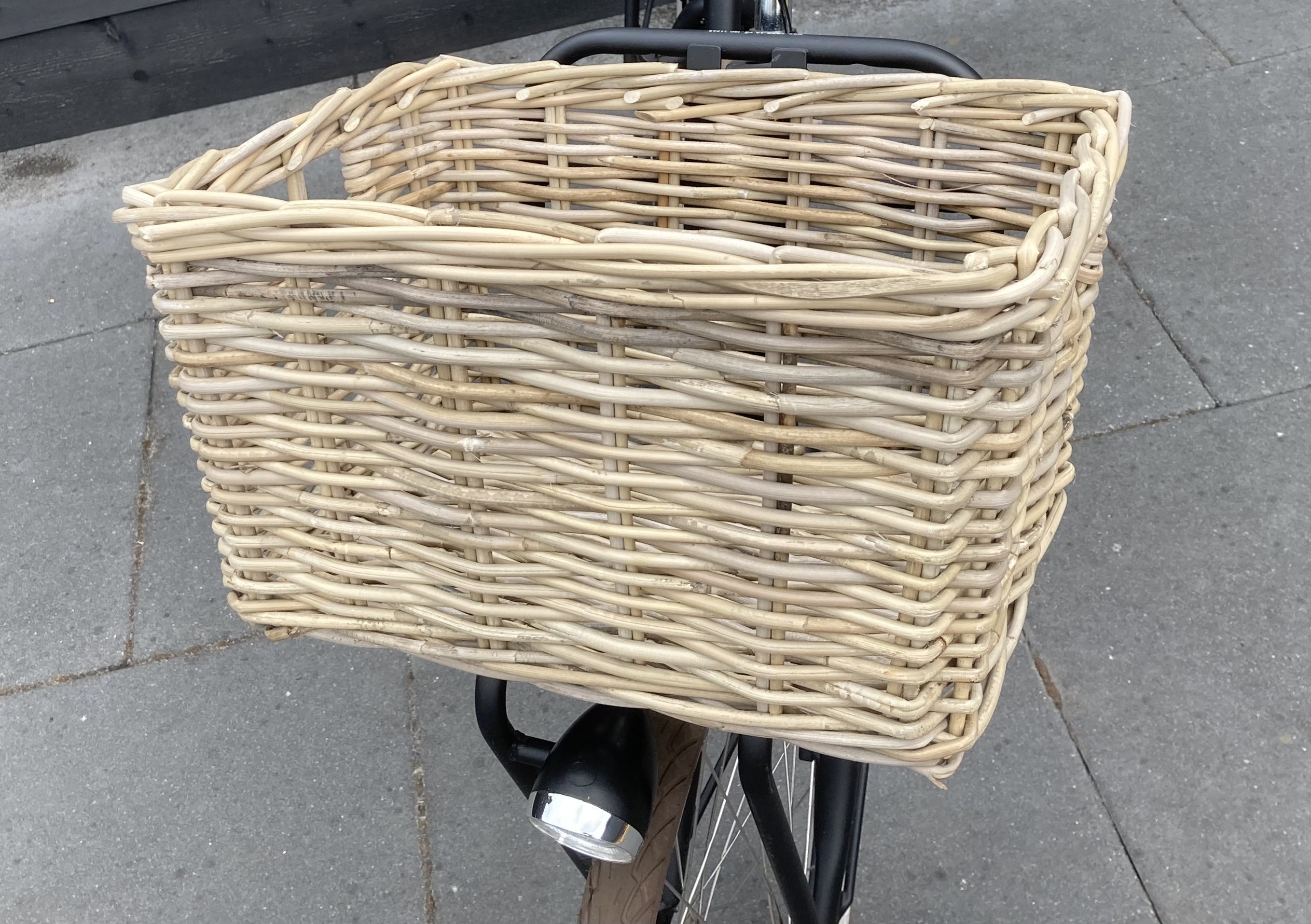Rechteckiger Fahrradkorb (43 x 33 x 25 cm)