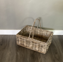 Small reading basket with handle (35x25x15)