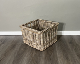 Large square storage basket (40x40x30cm)