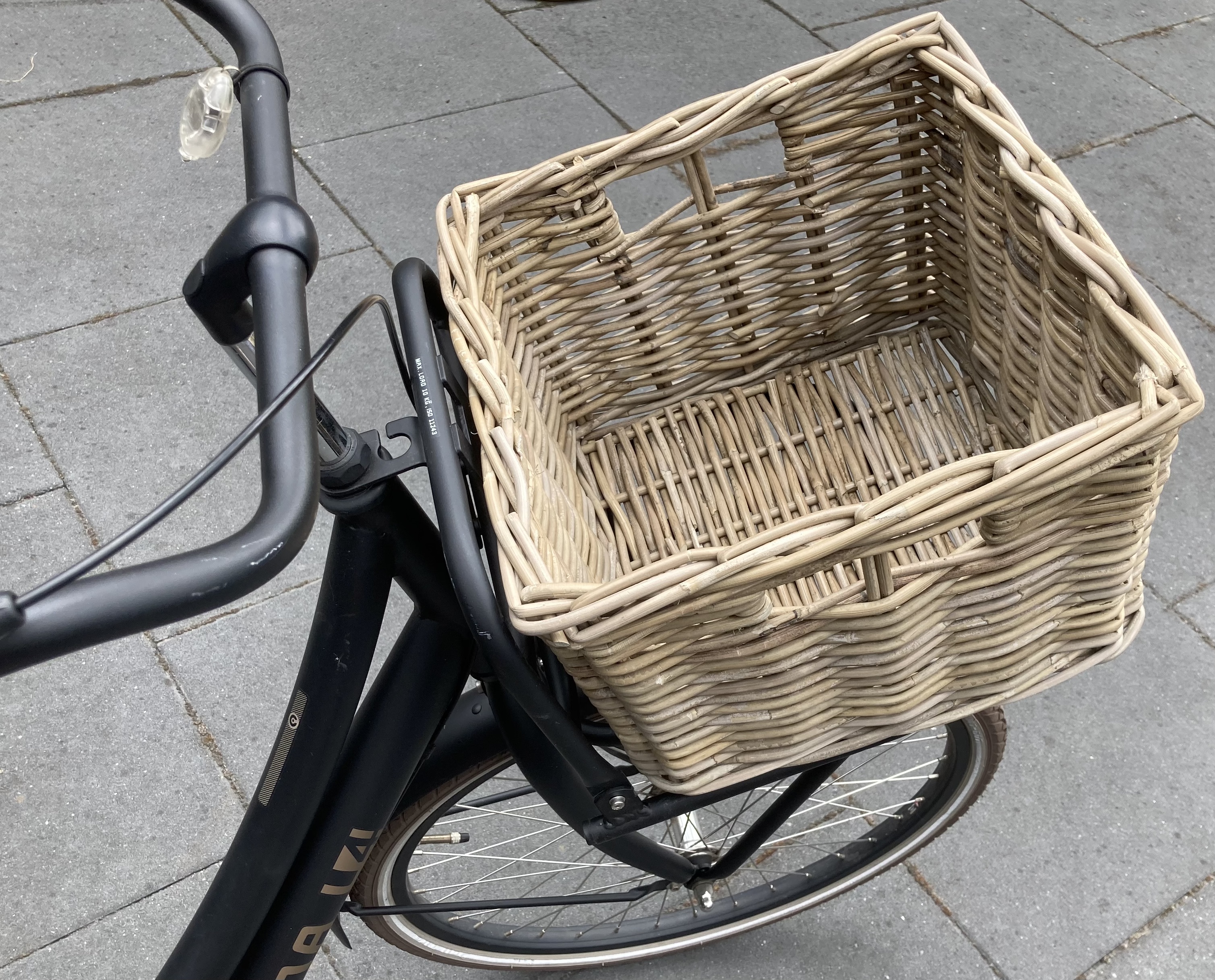 Fahrradkorb quadratisch (35 x 35 x 25 cm)