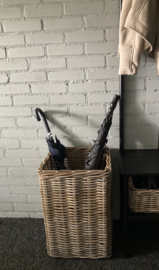 Large square umbrella stand (37x37x55cm)