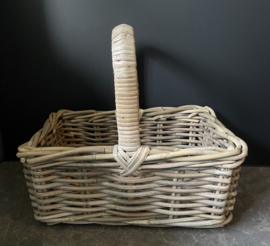 Small basket with handle (35x25x30cm)