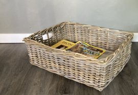 Lectuurmand laag groot (52x42x18cm)