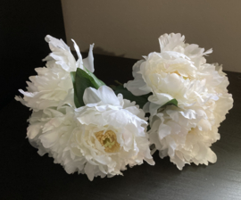 Bloem wit (set van 2 stuks)
