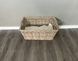 Tapered storage basket (65x45x30cm)
