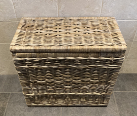 Dubbel gevoerde wasmand (68x35x65cm)