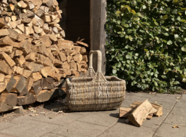 Holzkorb mit großem Henkel (50x40x25cm)