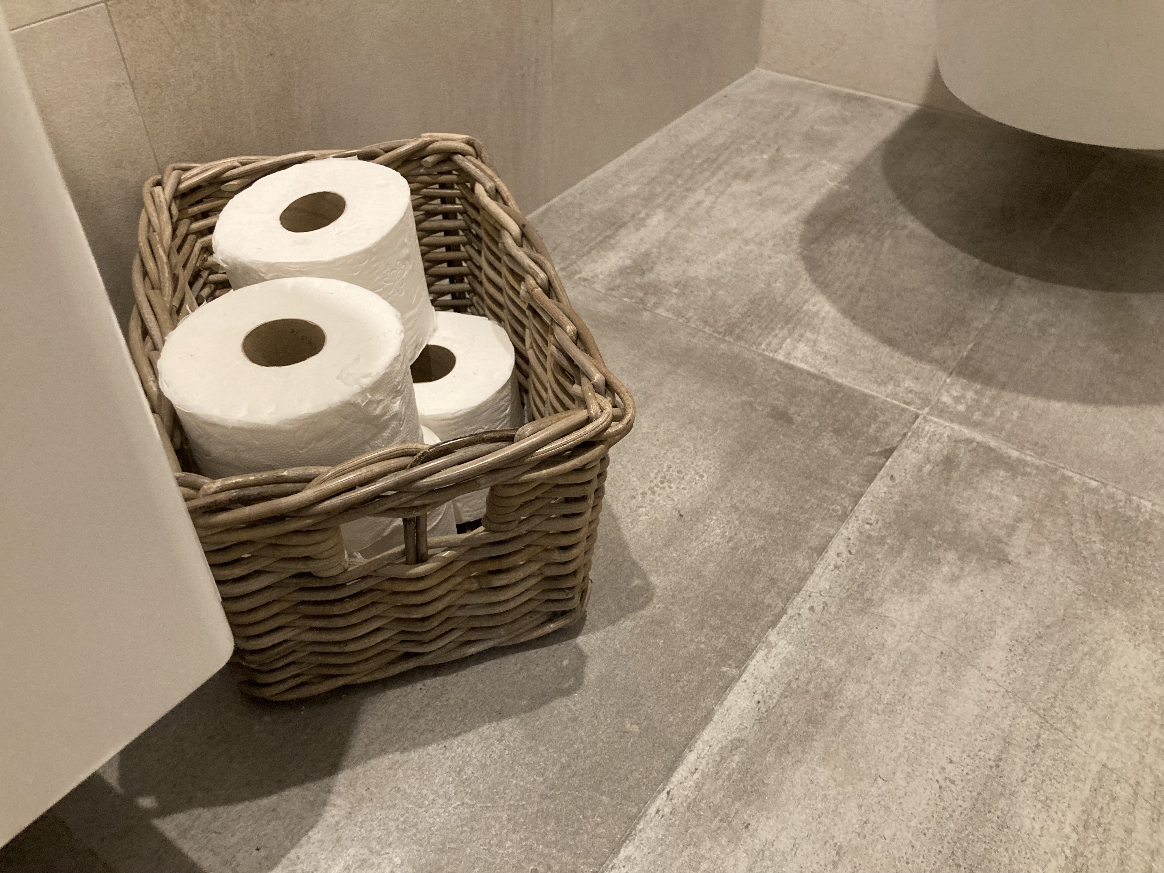 Toilettenpapierkorb (34 x 24 x 20 cm)