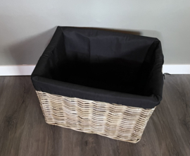 VOERING t.b.v. rechthoekige mand groot (56x47x35cm) en (55x46x35cm)