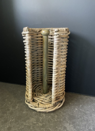Keukenrolhouder van Rotan (16x30cm)
